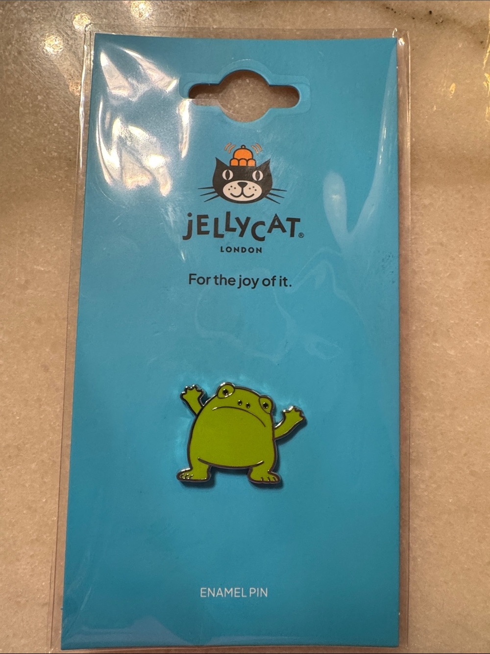 Jellycat Ricky Frog Enamel Pin